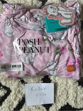 Posh Peanut Aristocat Marie Tank & Ruffled Short Set 7/8